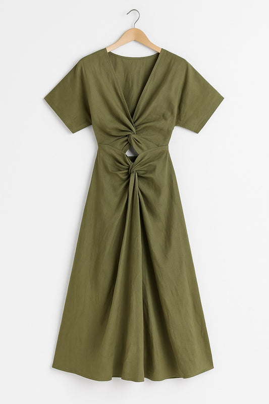 Completo in misto lino