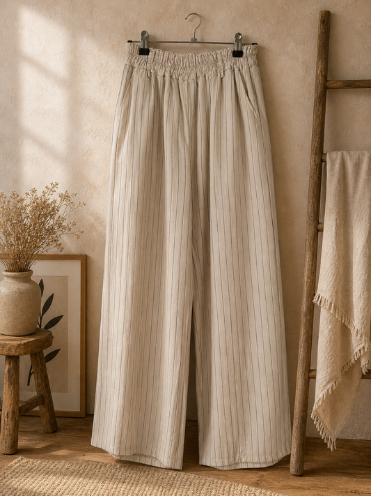 Pantaloni a righe
