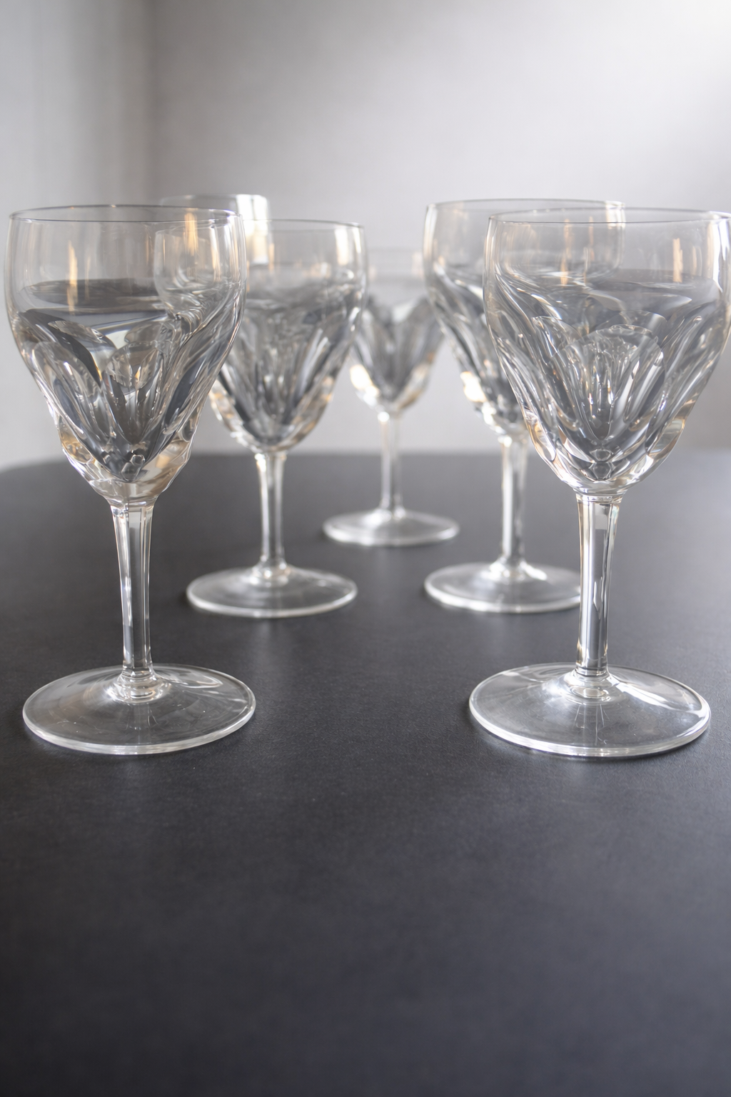 Servizio 8 bicchieri Baccarat modello Riviera – cristallo vintage