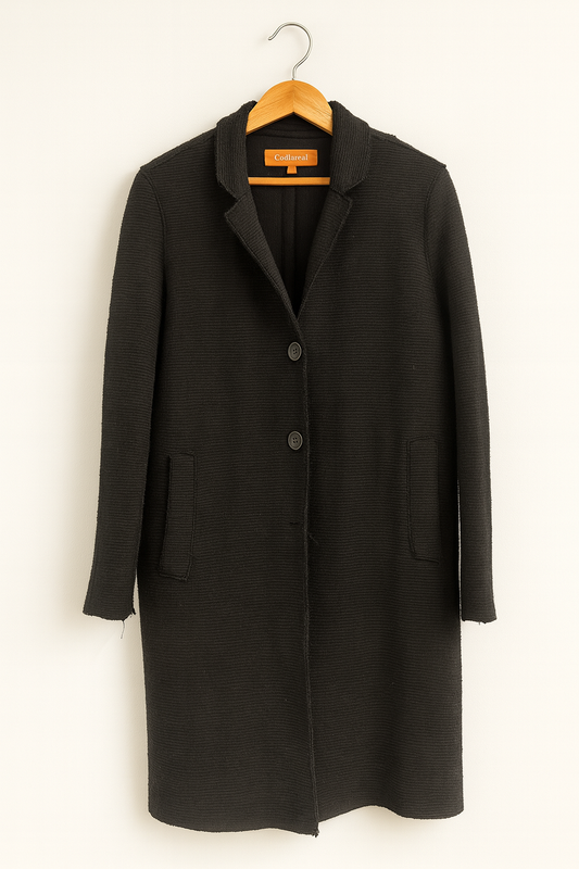 Manteau long à boutons